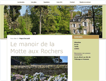 Tablet Screenshot of motte-aux-rochers.fr